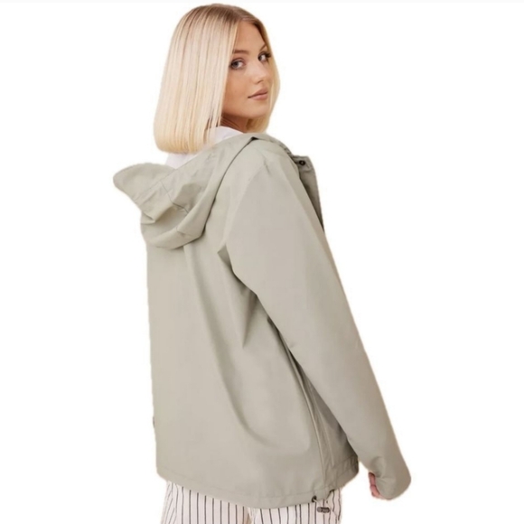 Rains unisex short hooded coat - Picture 2 of 4